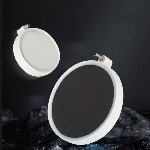 N30 2.5cm Nano Refined White Air Disc – Aquarium Air Stone for Fish Tank & Pond Oxygen Pump